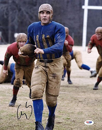 George Clooney Leatherheads Signed Authentic 11X14 Photo PSA/DNA #V24240