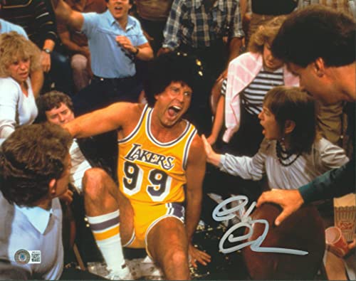 Chevy Chase Fletch Signed 11x14 Horizontal Stands Photo w/ Silver Sig BAS Wit