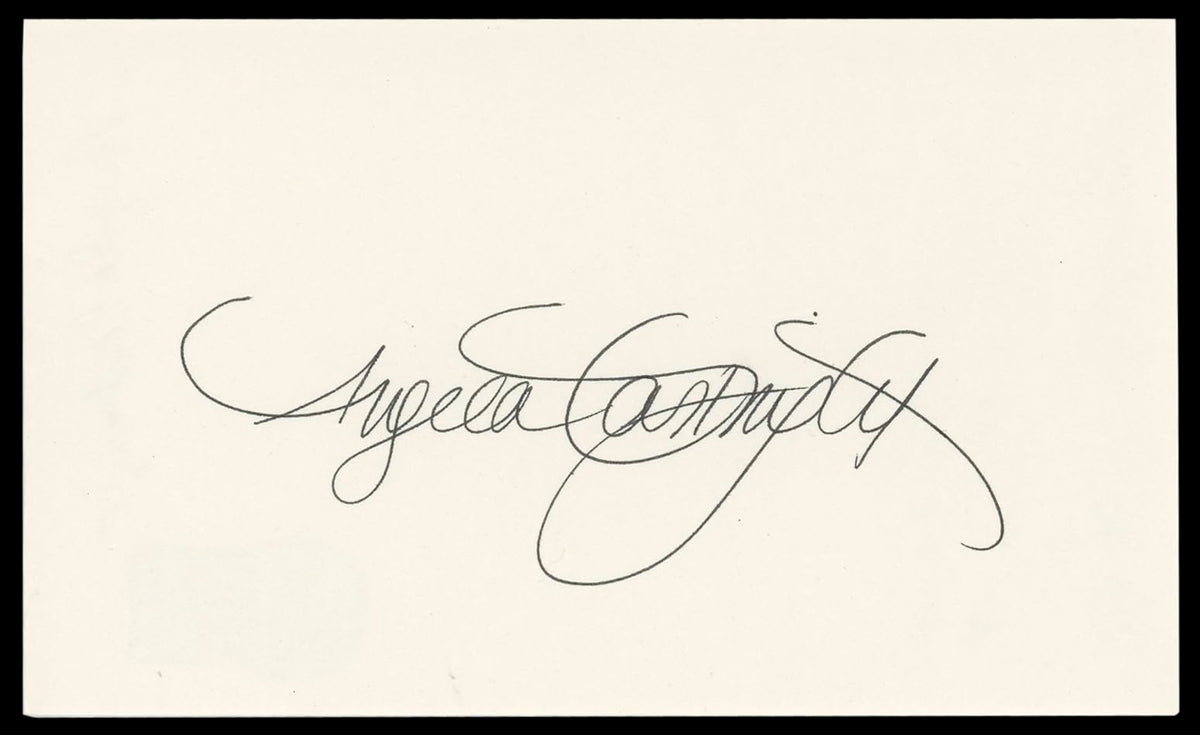 Angela Cartwright The Danny Thomas Show Signed 3x5 Index Card BAS #BM57067