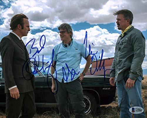 Better Call Saul (3) Odenkirk, Gilligan & Gould Signed 8X10 Photo BAS #A39831