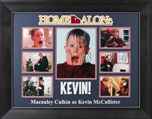 Macaulay Culkin Home Alone Authentic Signed 8x10 Framed Photo JSA #YY67019