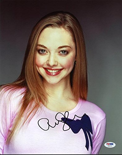 Amanda Seyfried Mean Girls Signed Authentic 11X14 Photo PSA/DNA #W46274