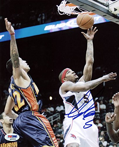 Hawks Josh Smith Signed Authentic 8X10 Photo Autographed PSA/DNA #Q45506