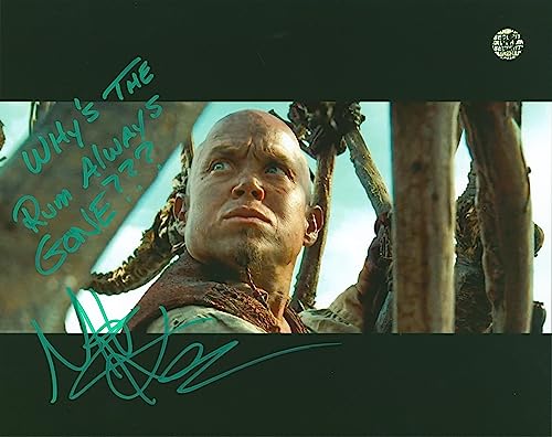 Martin Klebba Pirates Of The Caribbean Signed 8x10 Photo Wizard World #017938