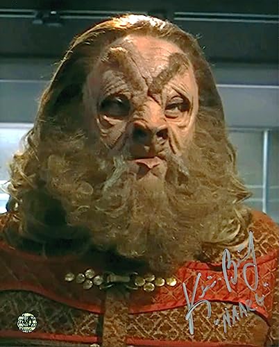 Kevin Brief Star Trek Enterprise "Naarg" Signed 8x10 Photo Wizard World #029685