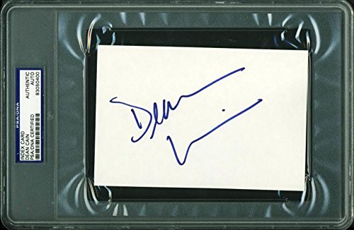 Dean Cain Authentic Signed 4X6 Index Card Autographed PSA/DNA Slabbed