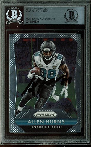 Jaguars Allen Hurns Authentic Signed Card 2015 Panini Prizm #147 BAS Slabbed
