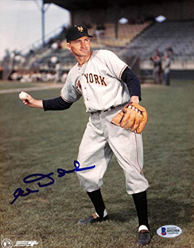 Giants Al Dark Authentic Signed 8x10 Photo Autographed BAS #H92304