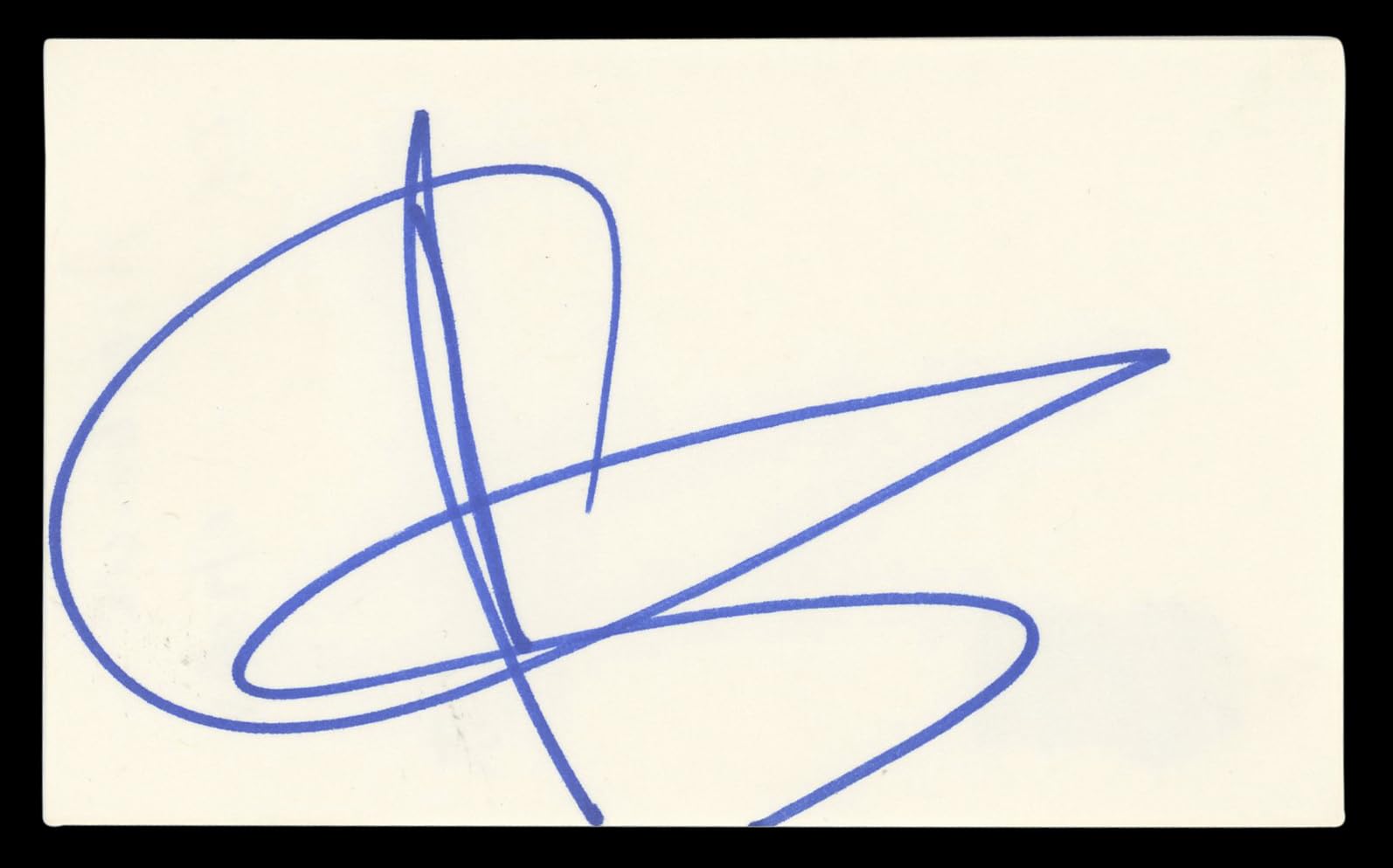 Andy Garcia The Untouchables Authentic Signed 3x5 Index Card BAS #BL96358