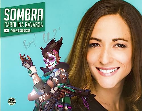 Carolina Ravassa Overwatch "Boop!" Authentic Signed 8x10 Photo Wizard World 2