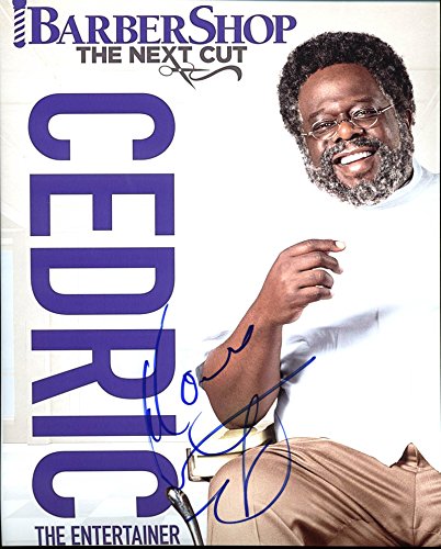 Cedric the Entertainer Barbershop: The Next Cut Signed 8X10 Photo PSA #AB83359