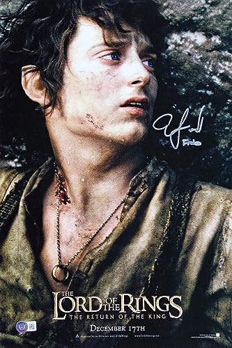 Elijah Wood LOTR The Return of the King "Frodo" Signed 12x18 Photo BAS #W774677