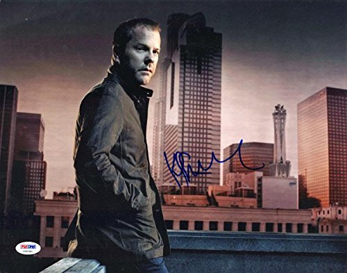 Kiefer Sutherland 24 Signed Authentic 11X14 Photo Autographed PSA/DNA #V20391