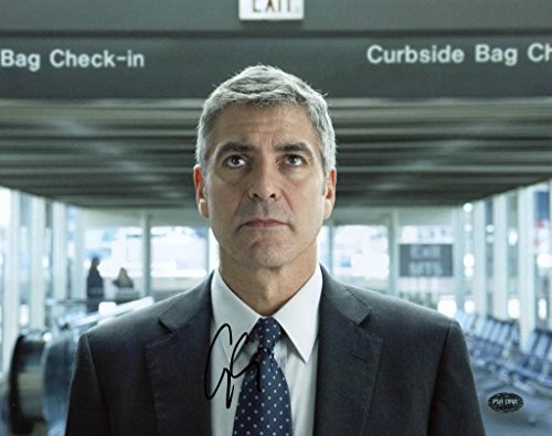George Clooney Up In The Air Signed Authentic 11X14 Photo PSA/DNA #J51584