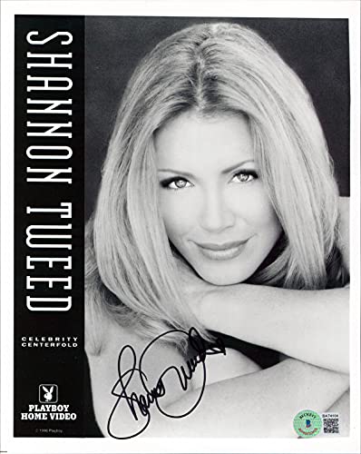 Shannon Tweed Playboy Authentic Signed 8x10 Promotional Sexy Photo BAS #BA74104