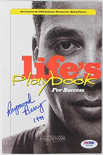 Colts Raymond Berry '1999' Authentic Signed Life'S Playbook Book PSA/DNA #W24145