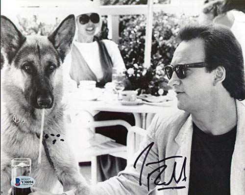 James Belushi K-9 Authentic Signed 8x10 Black & White Photo BAS #Y30094