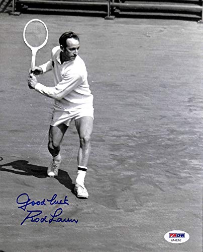 Rod Laver Tennis Authentic Signed 8x10 Photo Autographed PSA/DNA #AA43352