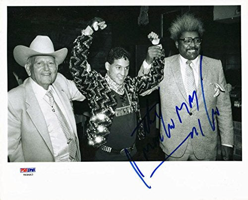 Hector 'Macho' Camacho Boxing Signed Authentic 8X10 Photo PSA/DNA #T69443