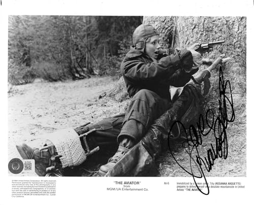 Rosanna Arquette The Aviator Authentic Signed 8x10 Photo BAS #BL76445