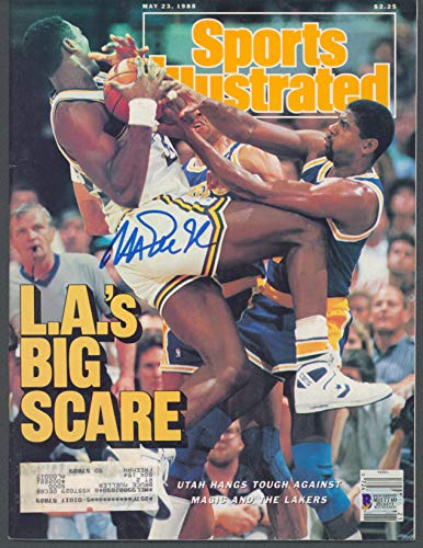 Lakers Magic Johnson Signed May 1988 Sports Illustrated Magazine BAS #MJ17740