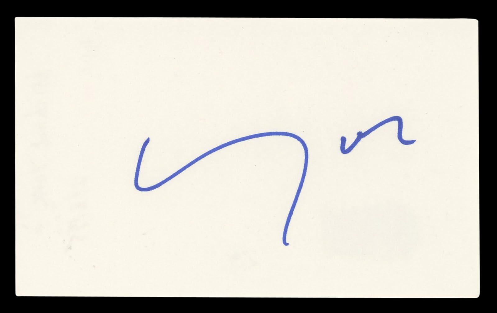 Michael York Romeo + Juliet Authentic Signed 3x5 Index Card BAS #BL96738