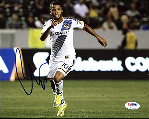 Giovani Dos Santos Galaxy Soccer Authentic Signed 8X10 Photo PSA/DNA #Z92336