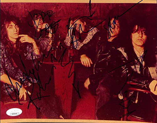 The Black Crowes (5) Chris & Rich Robinson +3 Signed 8x10 Photo JSA #EE00349