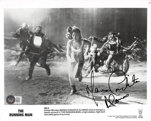 Maria Conchita Alonso The Running Man Authentic Signed 8x10 Photo BAS #BK03950