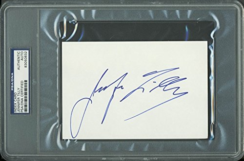 Jennifer Tilly Authentic Signed 4x6 Index Card Autographed PSA/DNA Slabbed 3