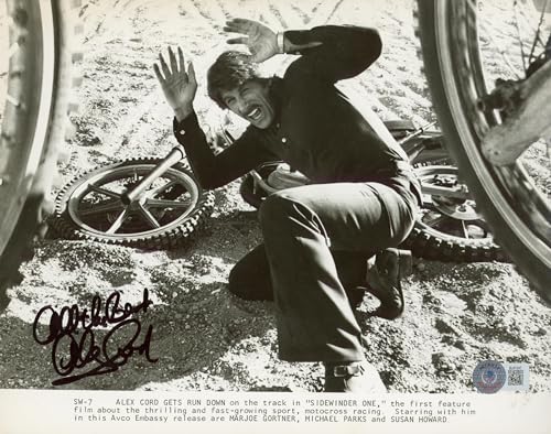 Alex Cord Sidewinder 1 "All The Best" Authentic Signed 8x10 Photo BAS #BL81247