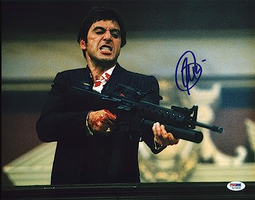Al Pacino Scarface Authentic Signed 11x14 Horizontal Photo Auto 10! PSA Itp 3