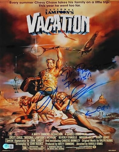 Chevy Chase Vacation "Dr. Rosen*****" Authentic Signed 12x18 Photo BAS #1W377554