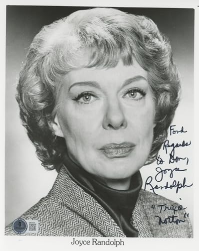 Joyce Randolph The Honeymooners "Trixie Norton" Signed 8x10 Photo BAS #BM03834