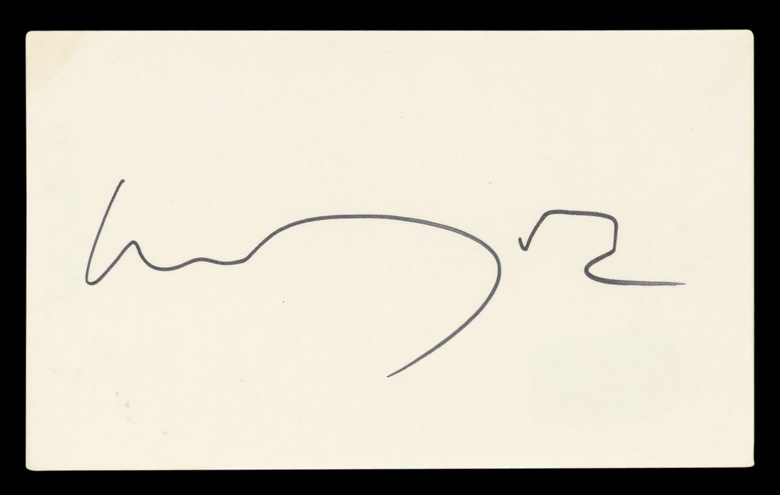 Michael York Romeo + Juliet Authentic Signed 3x5 Index Card BAS #BL96741