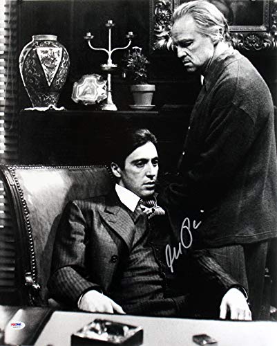 Al Pacino Godfather  Signed Authentic 16X20 Photo W/ Brando PSA ITP