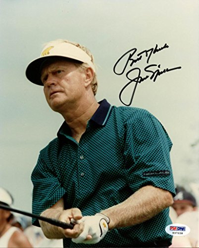 Jack Nicklaus Golf Signed Authentic 8X10 Photo Autographed PSA/DNA #H37228