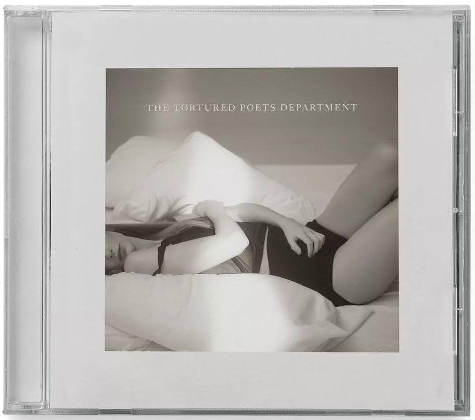 Taylor Swift Signed The Tortured Poets Department CD Insert w/ Heart & Disk BAS