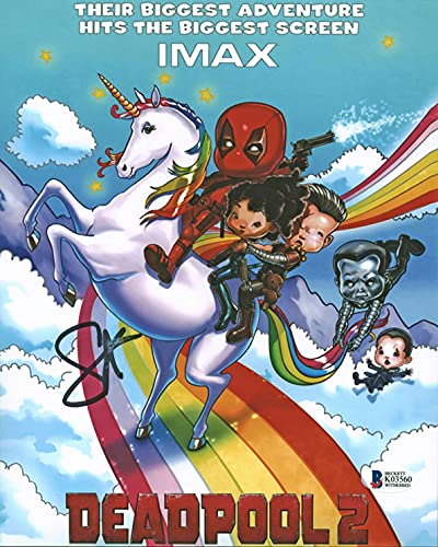 Stefan Kapicic Deadpool Signed 8x10 photo Autographed BAS Witnessed #K03560