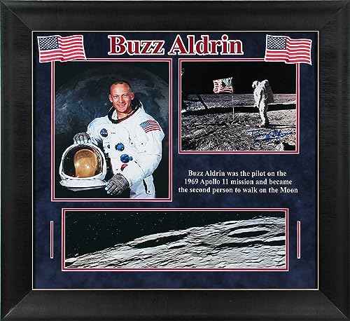 Edwin Buzz Aldrin Apollo 11 Authentic Signed 8x10 Framed Photo BAS #AC33412