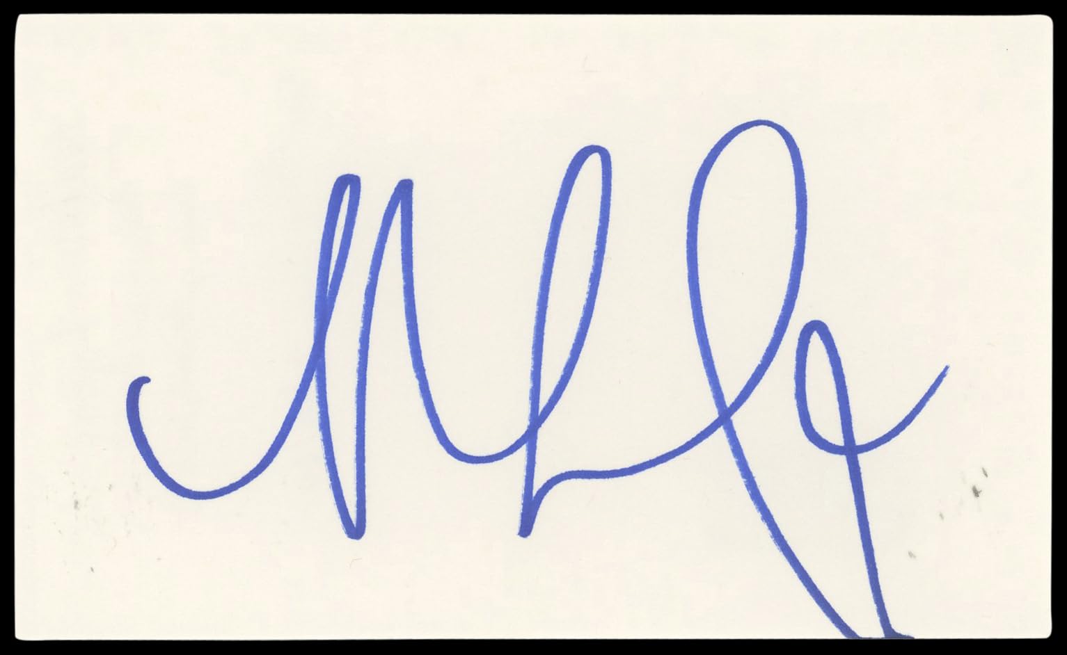 Natasha Lyonne American Pie Authentic Signed 3x5 Index Card BAS #BN89139