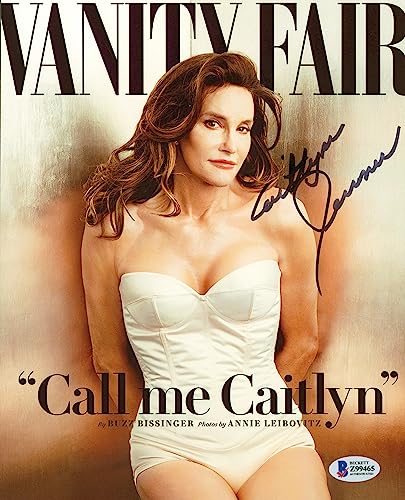 Caitlyn Jenner Vanity Fair Authentic Signed 8x10 Photo Autographed BAS #Z99465