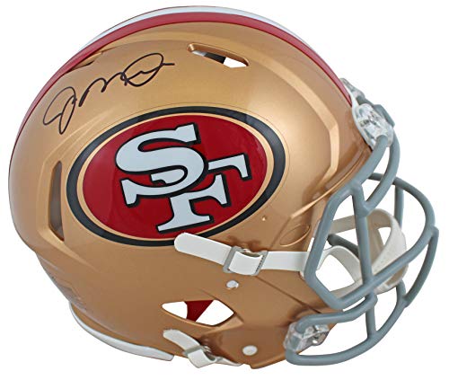 49ers Joe Montana Authentic Signed Full Size Speed Proline Helmet JSA Witness