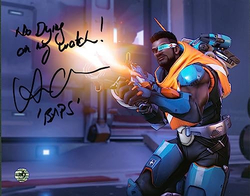 Benz Antoine Overwatch Authentic Signed 8x10 Photo Wizard World #009986