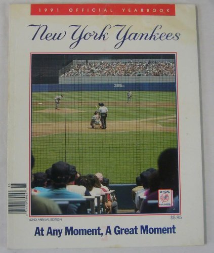 New York Yankees Authentic Official 1991 Program Yearbook