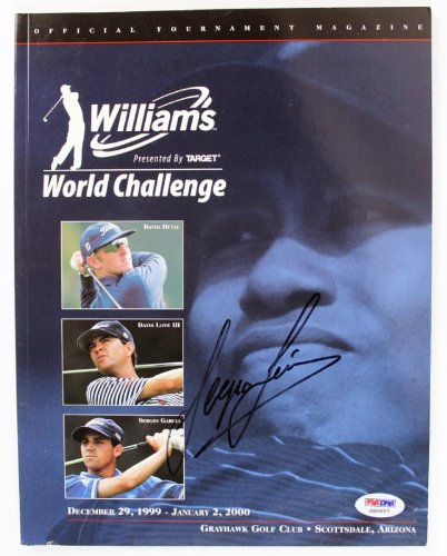 Sergio Garcia Pga Golf Authentic Signed Magazine Autograph PSA/DNA #S80897