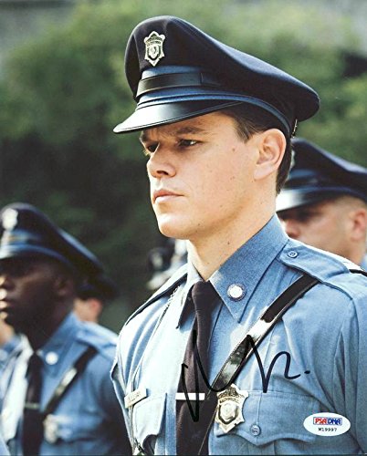 Matt Damon The Departed Signed Authentic 8X10 Photo Autographed PSA/DNA #W19997