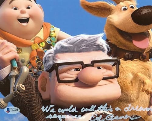 Ed Asner Up "We Could Call This A Dream Sequence" Signed 8x10 Photo BAS #U14479