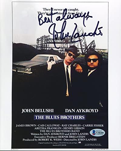 John Landis The Blues Brothers "Best Always" Signed 8x10 Photo BAS #Y30289