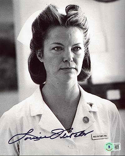 Louise Fletcher One Flew Over The Cuckoo's Nest Signed 8x10 Photo BAS #BE07298